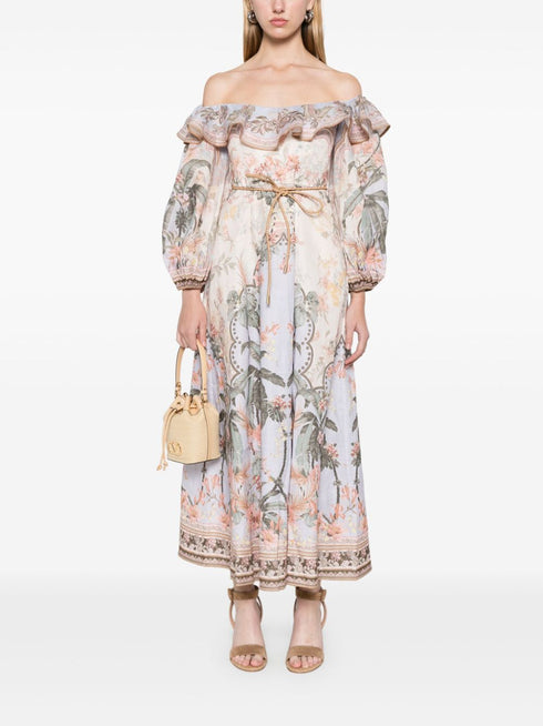 Wylie midi dress